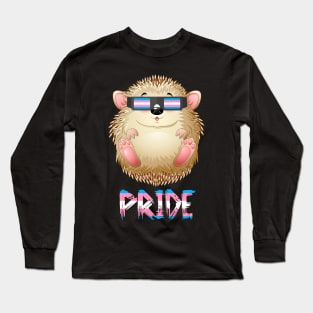 Porcupine Transgender Flag Lgbt Long Sleeve T-Shirt